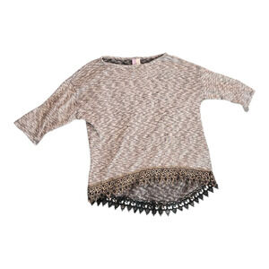 Alya Small Gray Half Sleeve Shirt